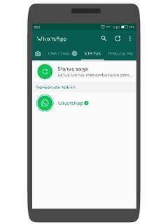 Cara Mengirim Status Lewat WhatsApp Seperti instagram
