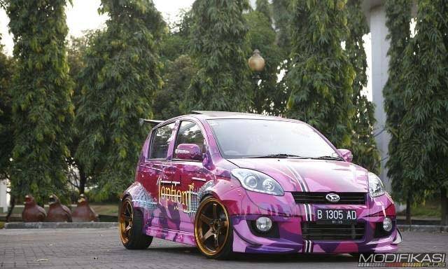 10 Konsep Modifikasi  Daihatsu Sirion yang ada di Indonesia